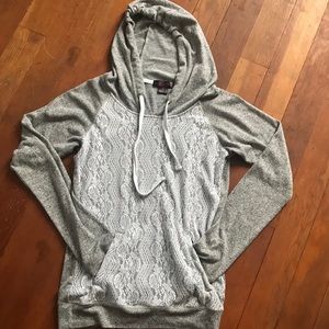 Rock and Roll Lace Hoodie